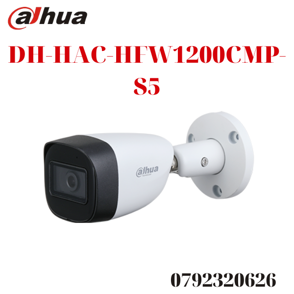 Camera HDCVI 2MP DAHUA DH-HAC-HFW1200CMP-S5 - Siêu Thị Thiết Bị An Ninh