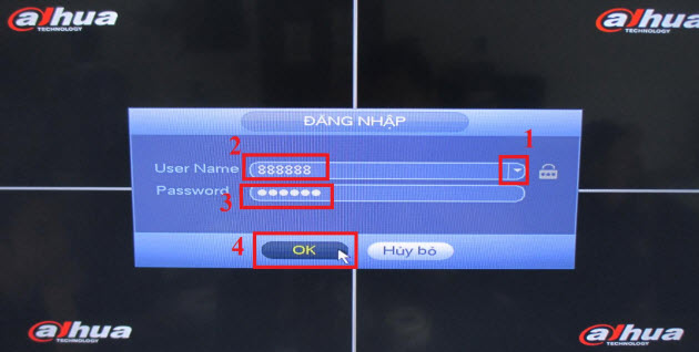 HƯỚNG DẪN TẠO THÊM TÀI KHOẢN ADMIN THỨ 2 TRÊN ĐẦU GHI DAHUA