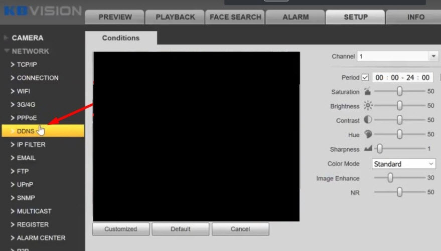 Cài đặt tên miền cho camera đầu ghi Kbvision miễn phí