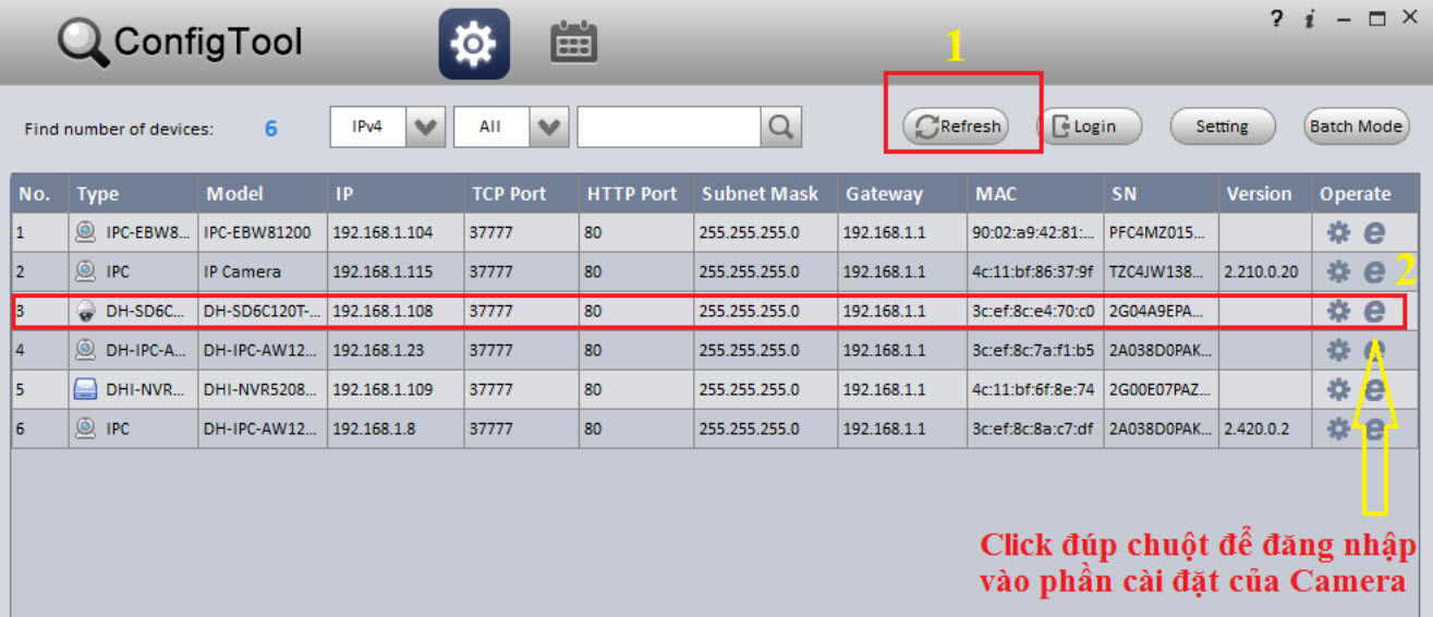 HƯỚNG DẪN CÀI ĐẶT VÀ SỬ DỤNG CAMERA IP PTZ SPEEDDOME DAHUA