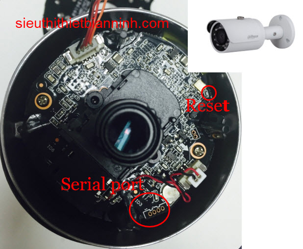 HƯỚNG DẪN RESET PASSWORD MẬT KHẨU CAMERA IP DAHUA BẰNG PHẦN CỨNG