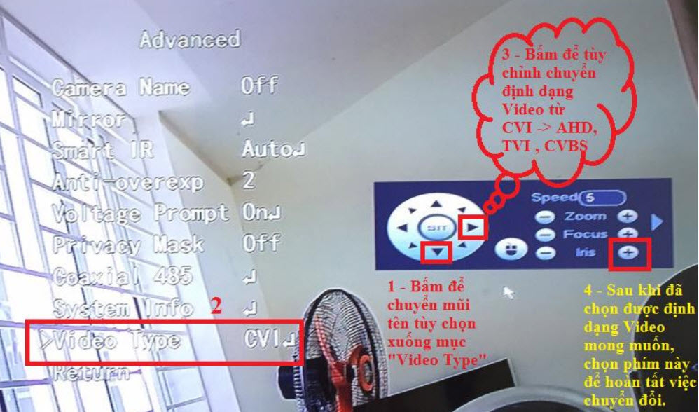 HƯỚNG DẪN CHUYỂN ĐỔI CÁC ĐỊNH DẠNG VIDEO CAMERA DAHUA CVI S3
