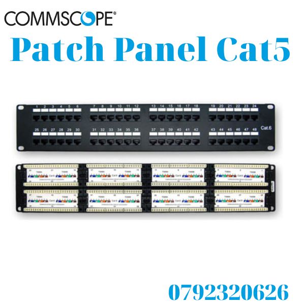 Patch Panel Cat5 Commscope 24P - Siêu Thị Thiết Bị An Ninh