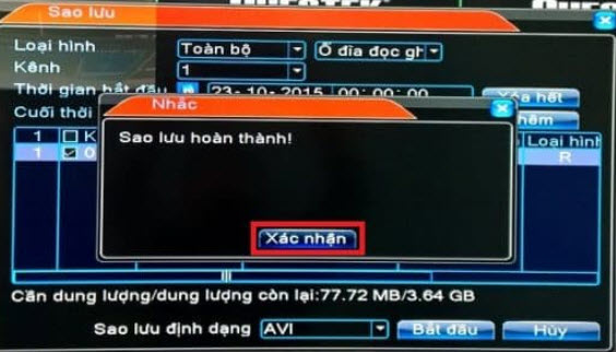 Hướng dẫn trích xuất dữ liệu - lấy dữ liệu camera KBvision trên màn hình TIVI