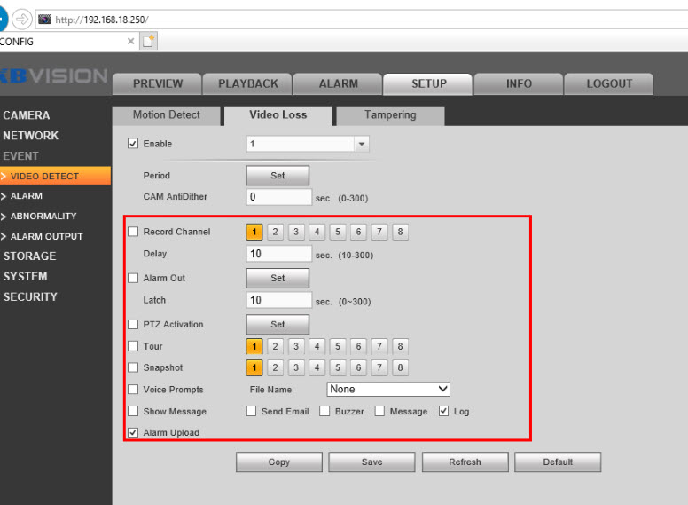 Hướng dẫn cài đặt và sử dụng đầu ghi hình KBVISION trên trình duyệt web Internet Explorer