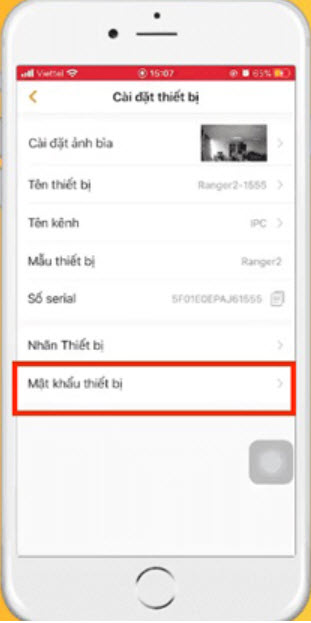 Hướng dẫn đổi mật khẩu camera Wifi IMOU theo từng bước