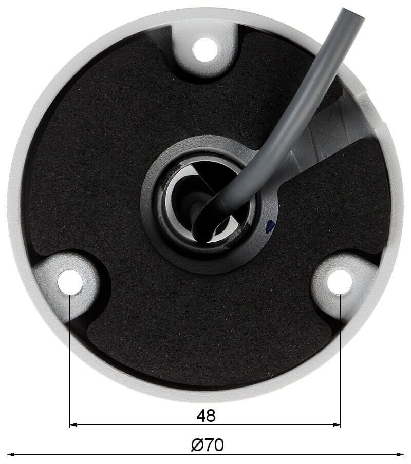 Hình ảnh thực tế DS-2CE16D3T-I3P từ nhà bán lẻ, kèm phụ kiện lắp đặt và tem chính hãng