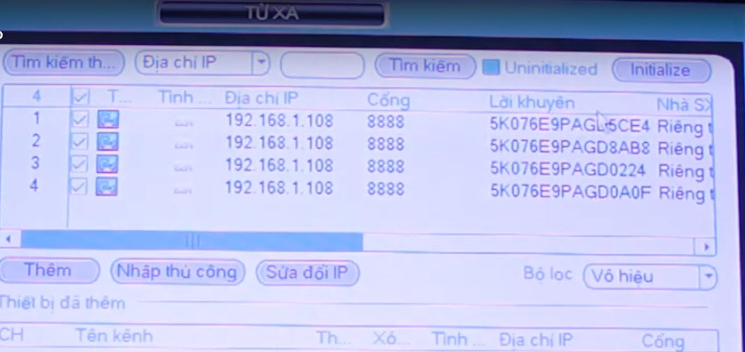 CÁCH ADD, THÊM CAMERA IP KBVISION VÀO ĐẦU GHI HÌNH
