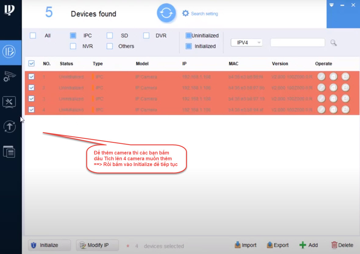 CÁCH ADD, THÊM CAMERA IP KBVISION VÀO ĐẦU GHI HÌNH