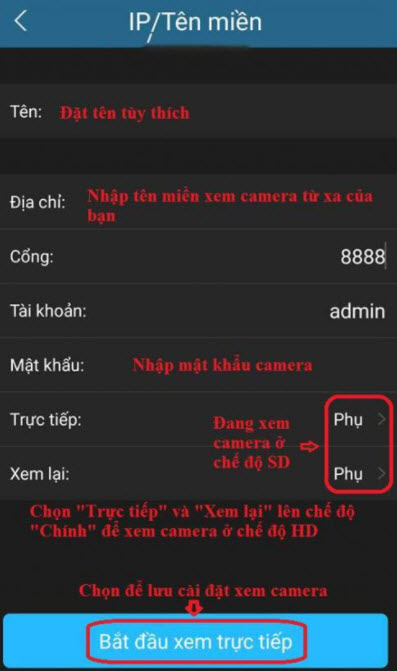 Hướng dẫn cài đặt thời gian camera KBvision trên điện thoại