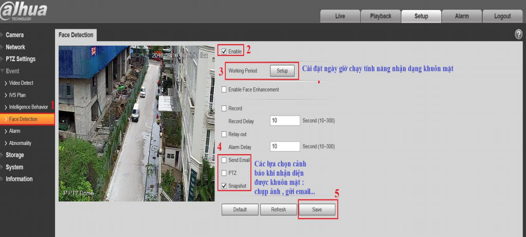 HƯỚNG DẪN CÀI ĐẶT VÀ SỬ DỤNG CAMERA IP PTZ SPEEDDOME DAHUA
