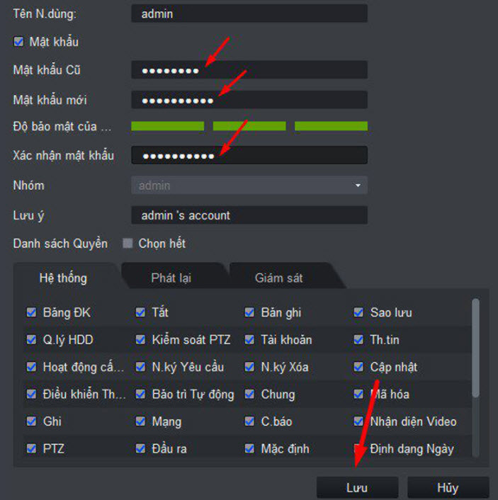 Hướng dẫn đổi mật khẩu camera Wifi IMOU theo từng bước