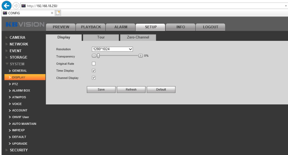 Hướng dẫn cài đặt và sử dụng đầu ghi hình KBVISION trên trình duyệt web Internet Explorer