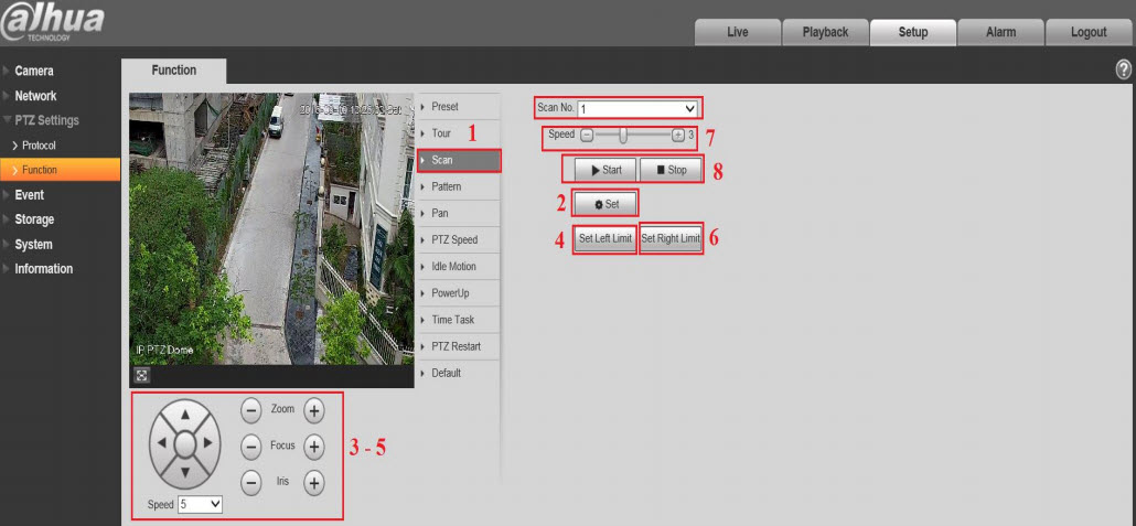 HƯỚNG DẪN CÀI ĐẶT VÀ SỬ DỤNG CAMERA IP PTZ SPEEDDOME DAHUA