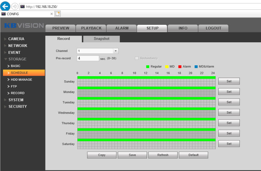 Hướng dẫn cài đặt và sử dụng đầu ghi hình KBVISION trên trình duyệt web Internet Explorer