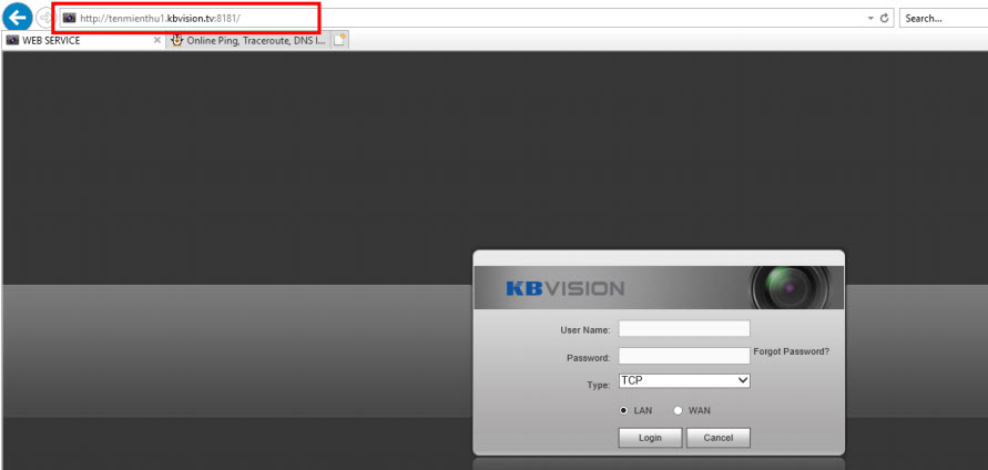 HƯỚNG DẪN MỞ PORT (NAT) TRÊN MODEM ĐỂ XEM ĐẦU GHI HÌNH KBVISION TỪ XA BẰNG TÊN MIỀN DDNS KBVISION.TV 