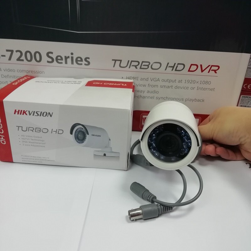 Hikvision DS-2CE16C0T-IRP HDTVI hồng ngoại 20m, góc nhìn rộng 2.8mm