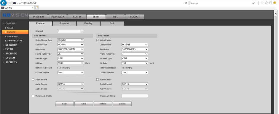 Hướng dẫn cài đặt và sử dụng đầu ghi hình KBVISION trên trình duyệt web Internet Explorer