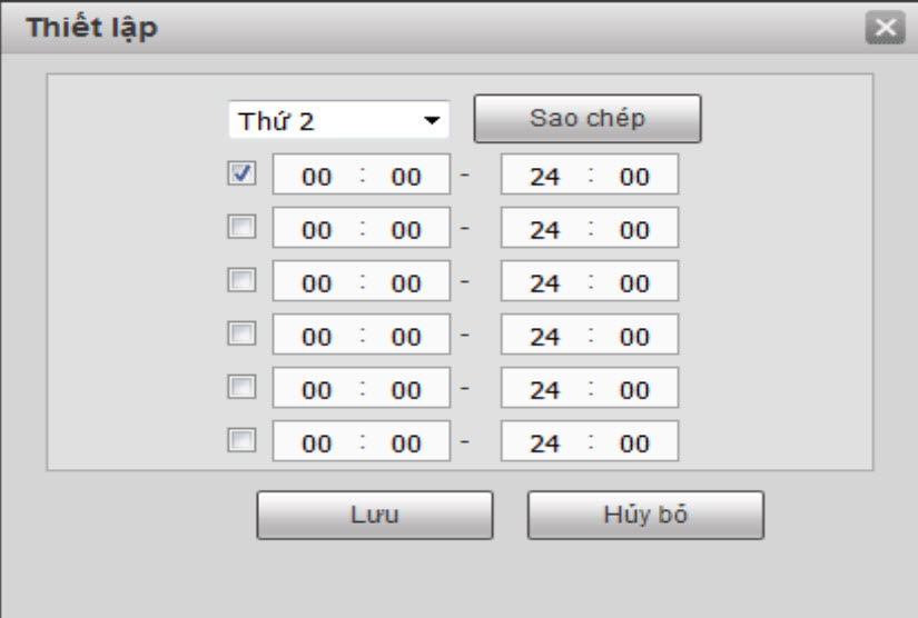 Hướng dẫn cài đặt cảnh báo, báo động qua Mail cho đầu ghi Dahua
