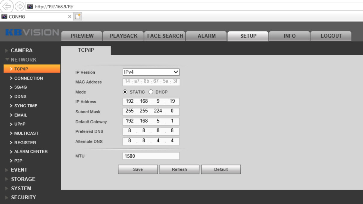 HƯỚNG DẪN MỞ PORT (NAT) TRÊN MODEM ĐỂ XEM ĐẦU GHI HÌNH KBVISION TỪ XA BẰNG TÊN MIỀN DDNS KBVISION.TV 