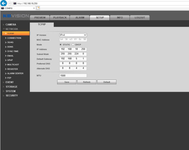 Hướng dẫn cài đặt và sử dụng đầu ghi hình KBVISION trên trình duyệt web Internet Explorer